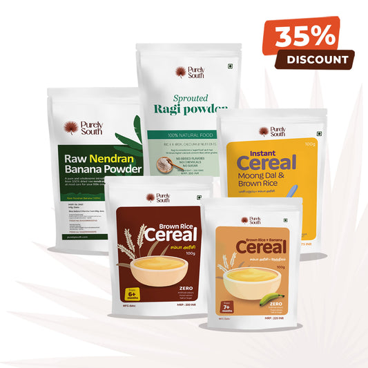 Mega Baby Food Combo - Support Weight Gain & Protein-Rich