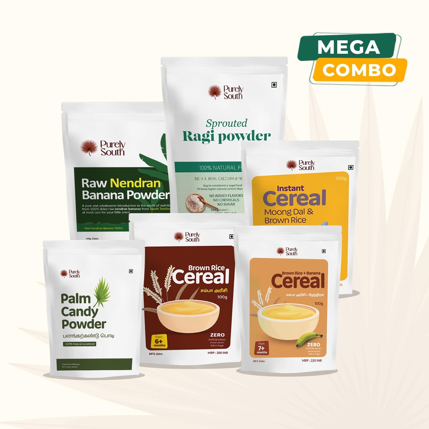 Mega Baby Food Combo - Support Weight Gain & Protein-Rich