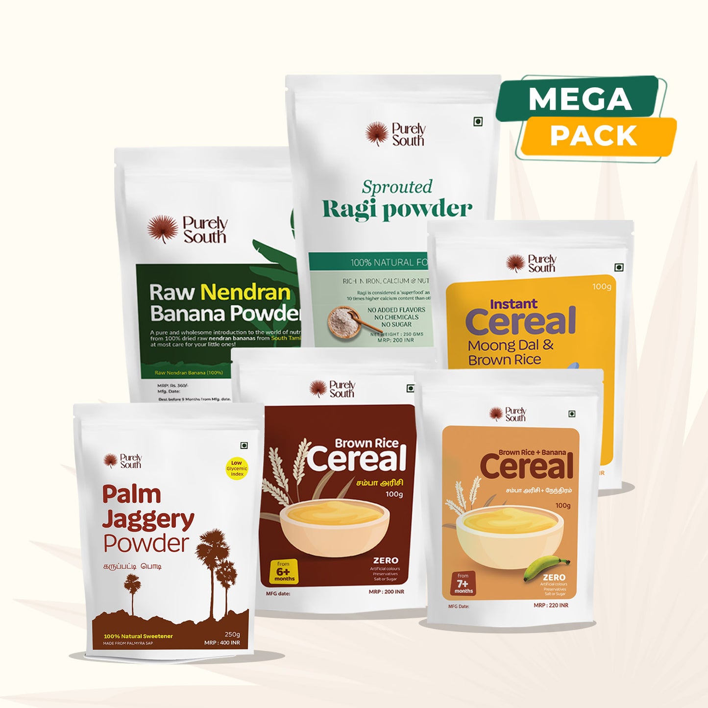 Mega Baby Food Combo - Support Weight Gain & Protein-Rich
