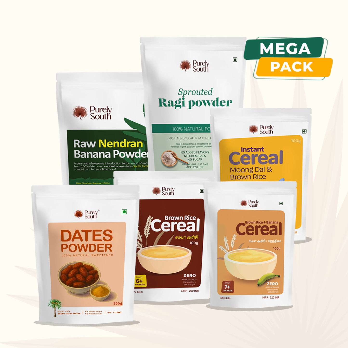 Mega Baby Food Combo - Support Weight Gain & Protein-Rich