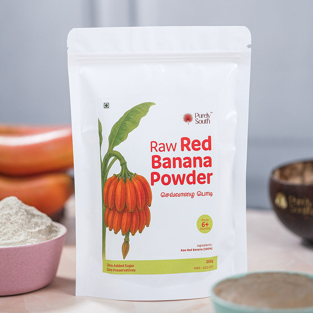Red Banana Powder (Raw) - Support Natural Weight Gain