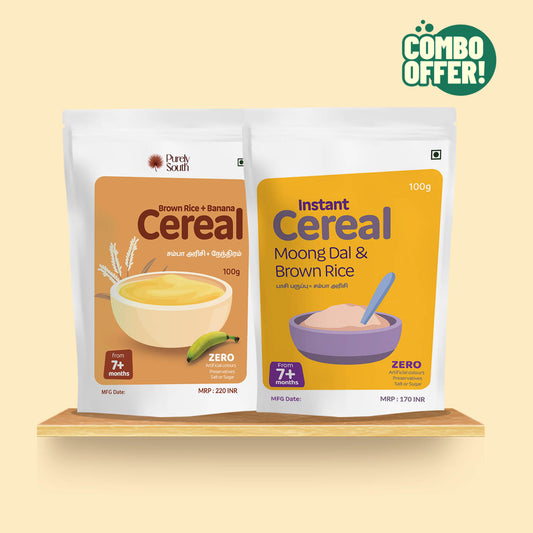 Baby Cereal Combo (Pack of 2) Protein-Rich Food