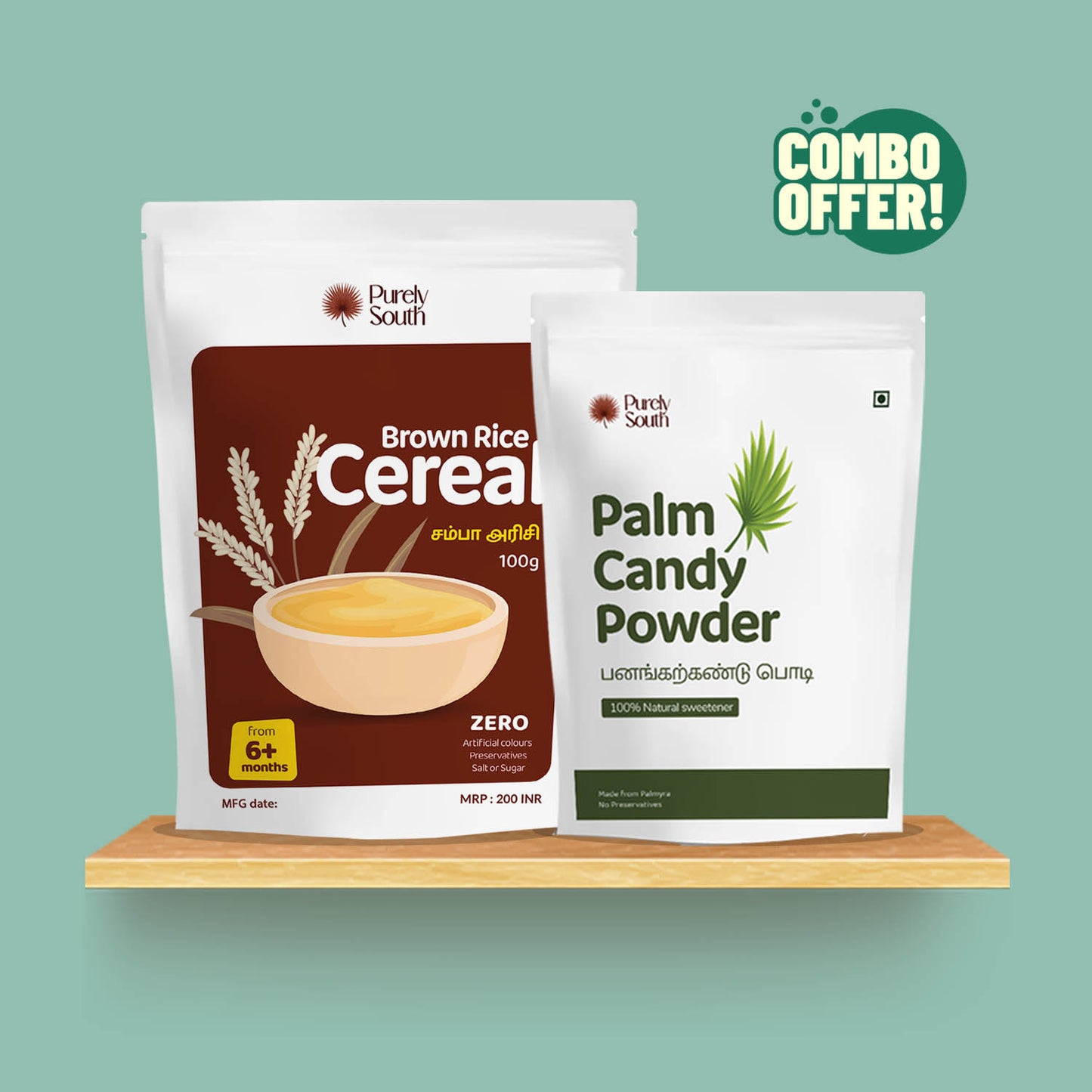 Brown Rice Cereal - Rich in Fibre and Good Source of Energy