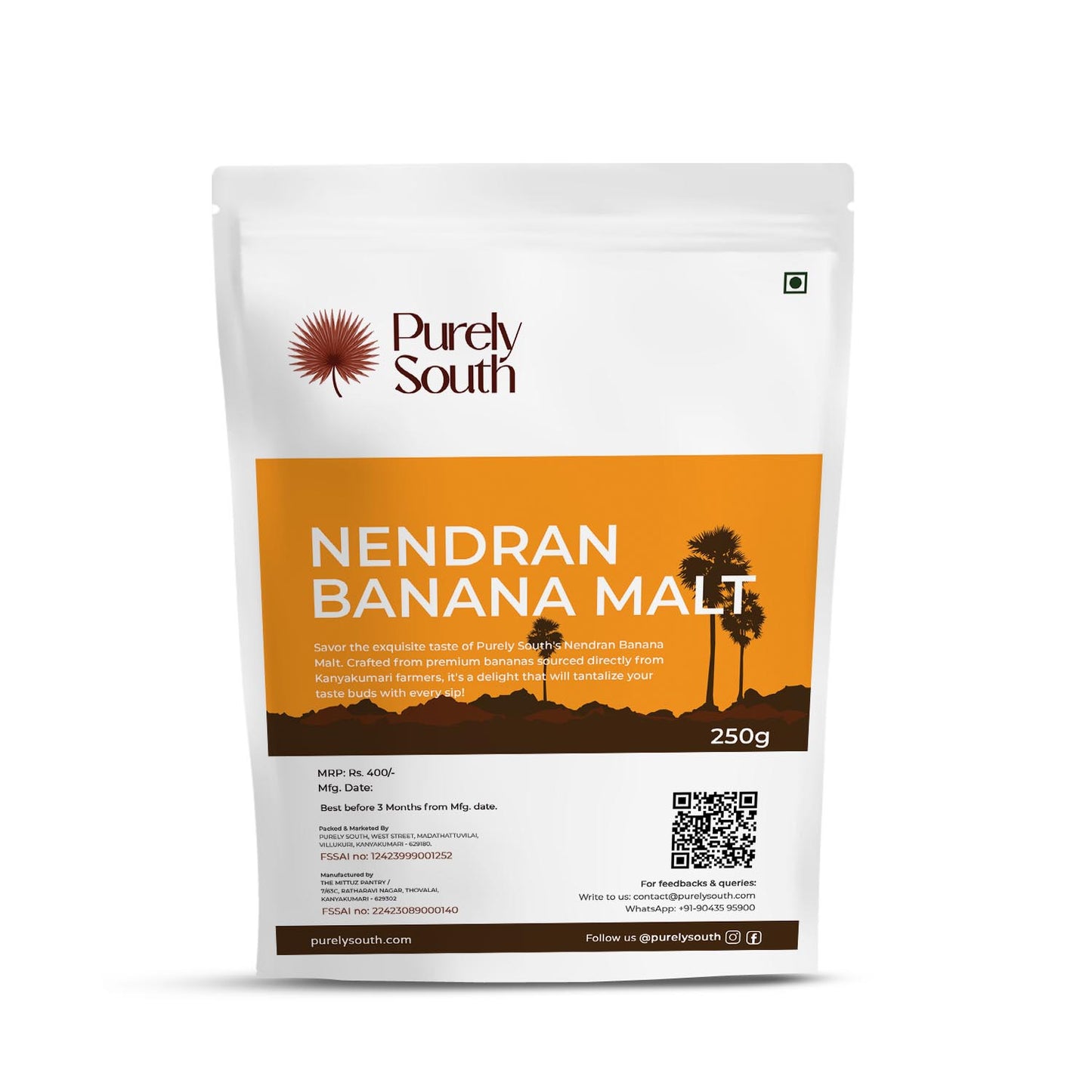 Banana Milk Mix Combo (Nendran & Red Banana) - 250g X 2