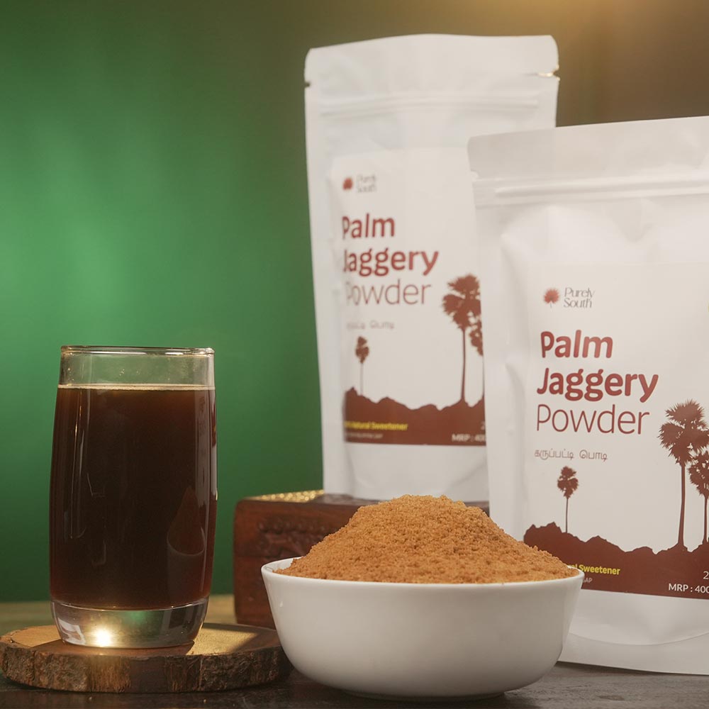 palmyra palm jaggery powder