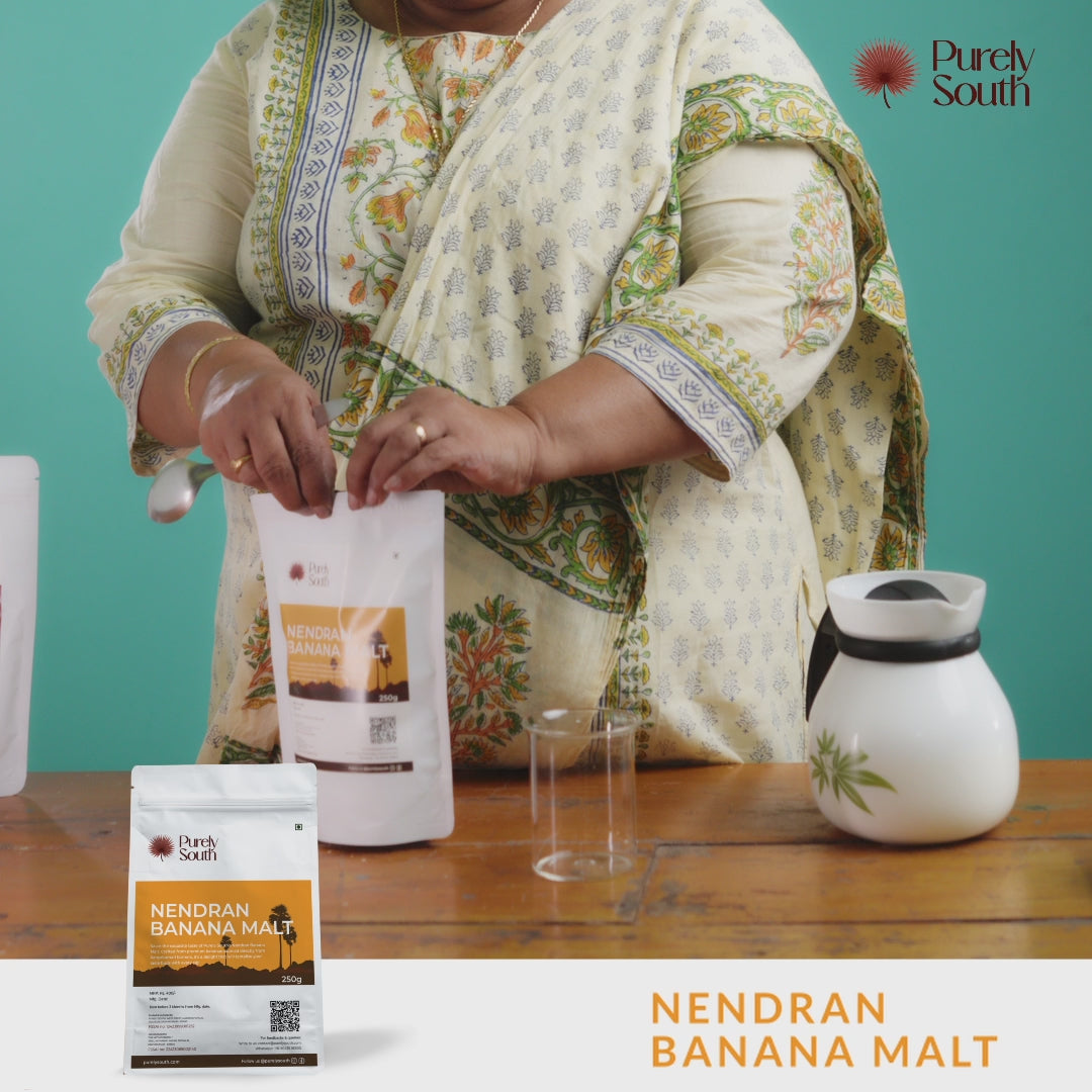 how to make Nendran Banana Malt