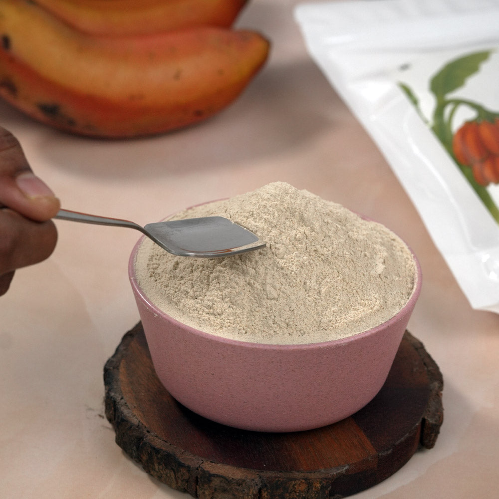 Red Raw Banana Powder - Support Natural Weight Gain