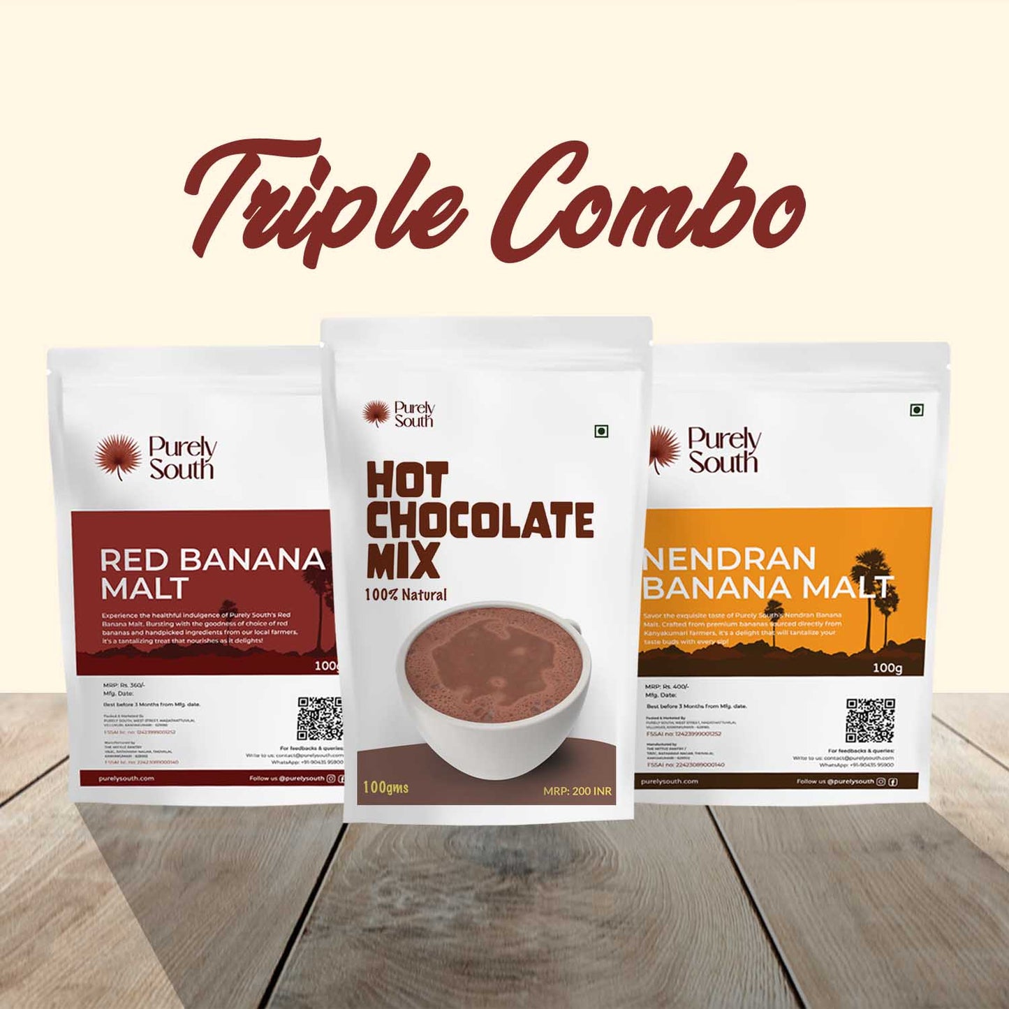 Milk Mix Combo Pack (100g X 3)