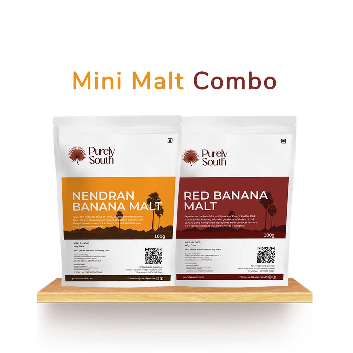 Mini Malt Combo Pack (100g X 2)