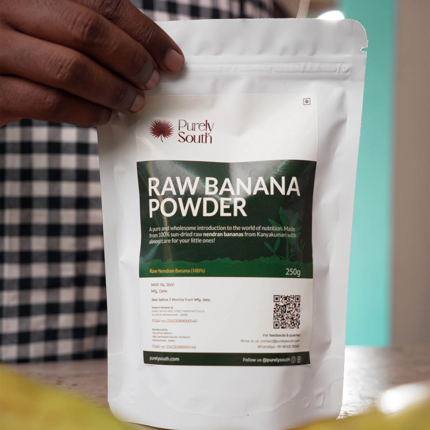 Raw Banana Powder (Nagercoil Nendran Banana Powder)