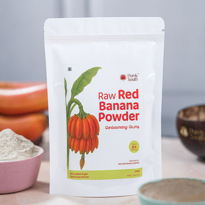 Red Raw Banana Powder - Support Natural Weight Gain