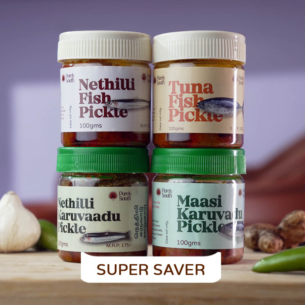 Super Saver Fish Pickle Combo ( 100g X 4 )