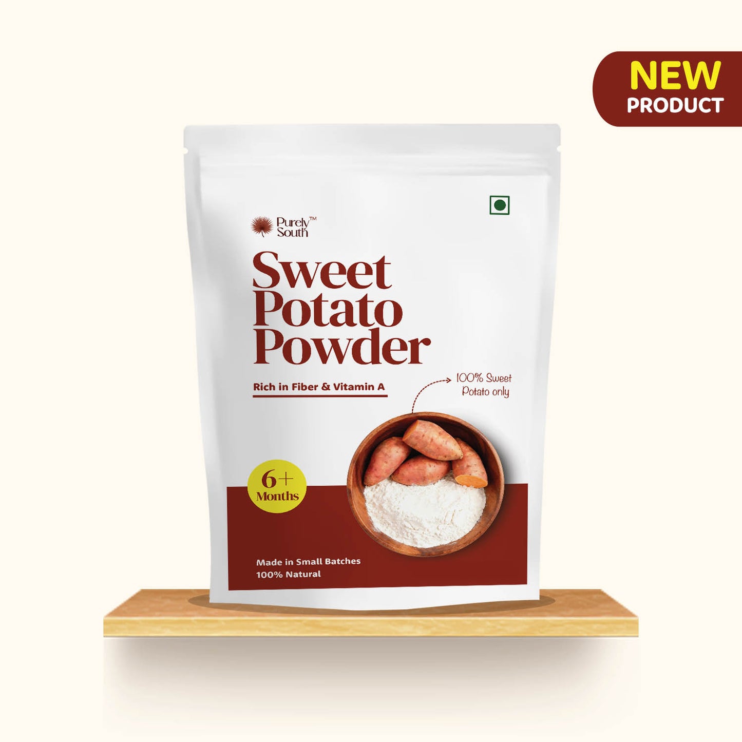 Sweet Potato Powder - Rich in fibre & Support Weight Gain