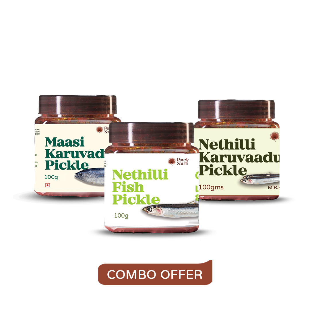 Mini Fish Pickle Combo (100g X 3)