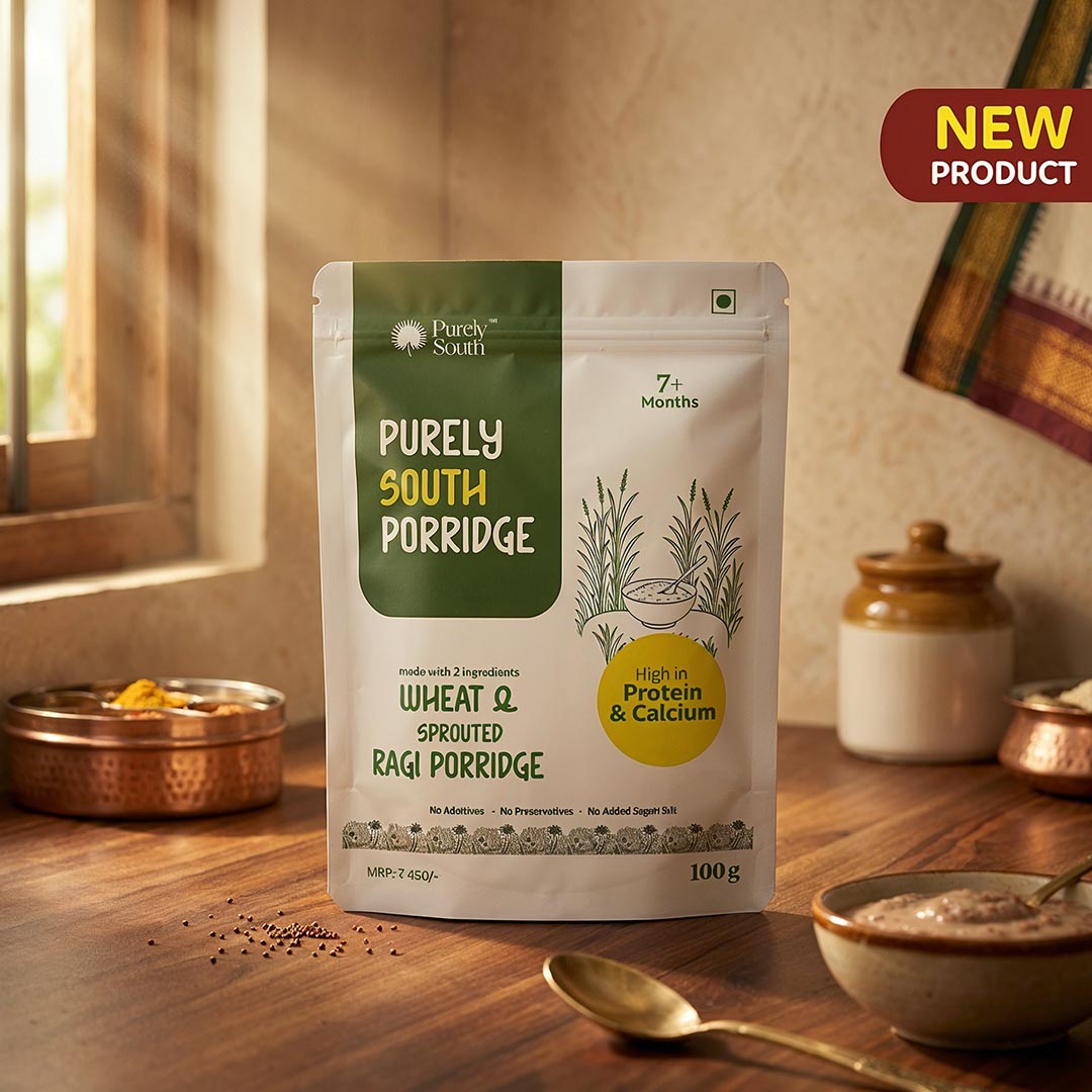 Wheat & Sprouted Ragi Cereal - Calcium & Protein Rich