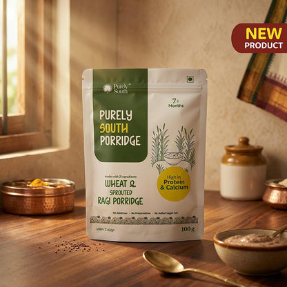 Wheat & Sprouted Ragi Cereal - Calcium & Protein Rich