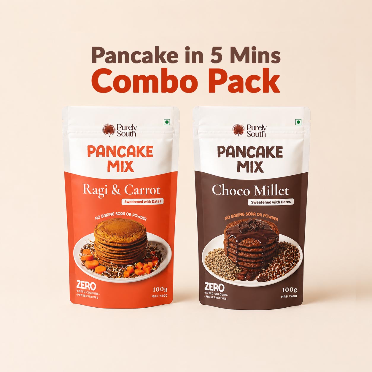 Pancake Mix Combo - For 1+ Years & Kids