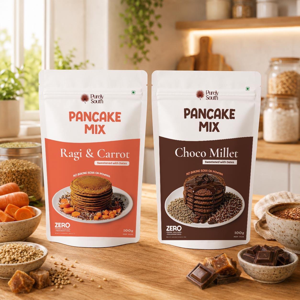Pancake Mix Combo - For 1+ Years & Kids
