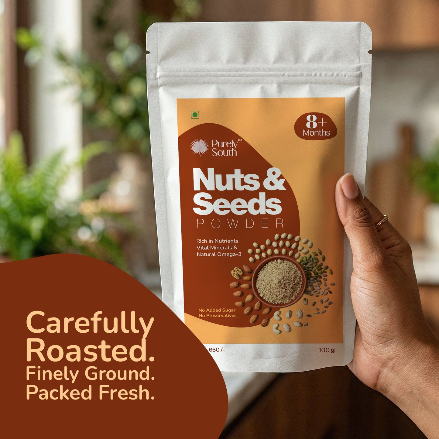 Nuts Seeds Powder – Wholesome Daily Nutrition Mix