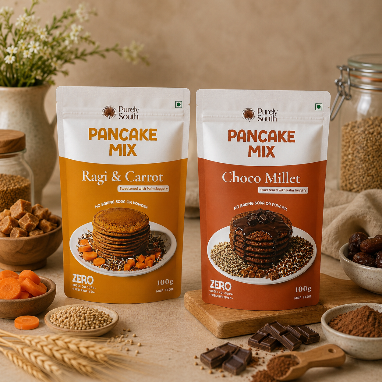 Pancake Mix Combo - For 1+ Years & Kids