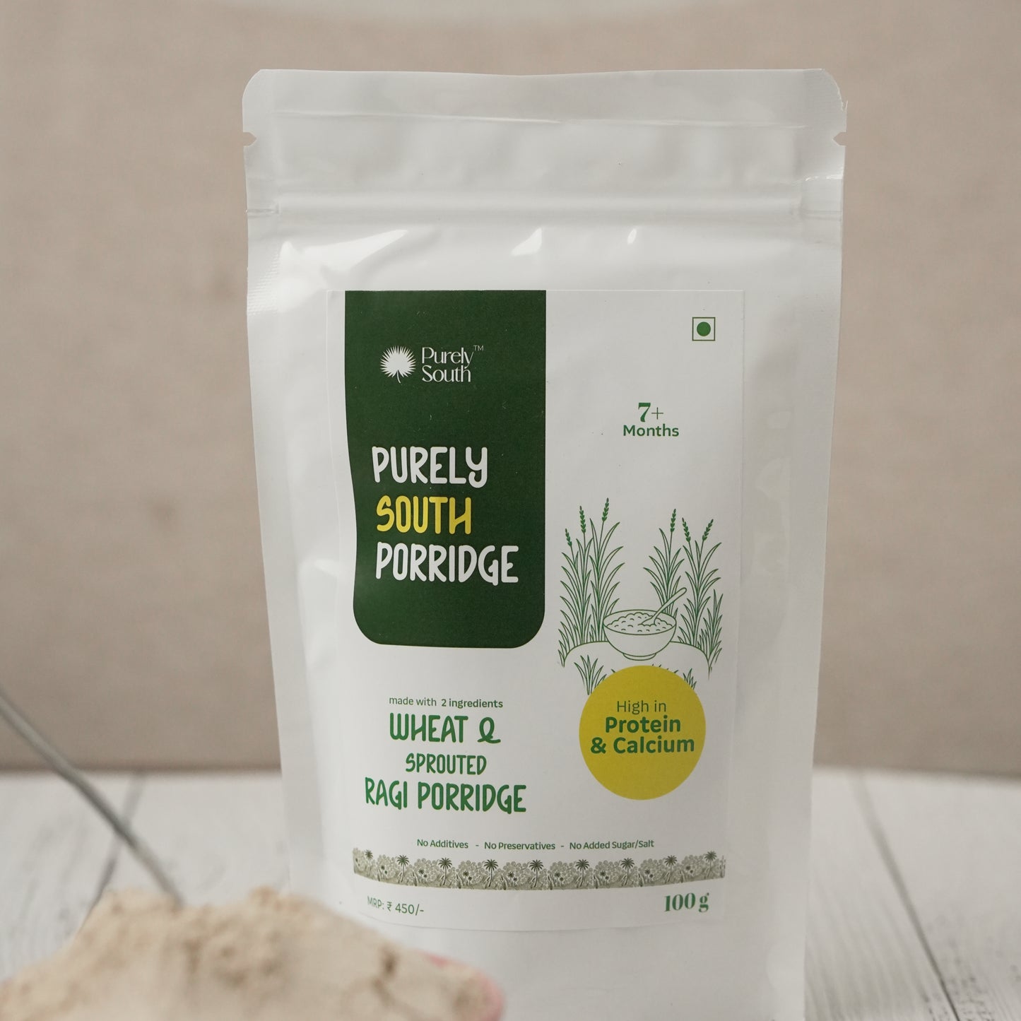 Wheat & Sprouted Ragi Cereal - Calcium & Protein Rich