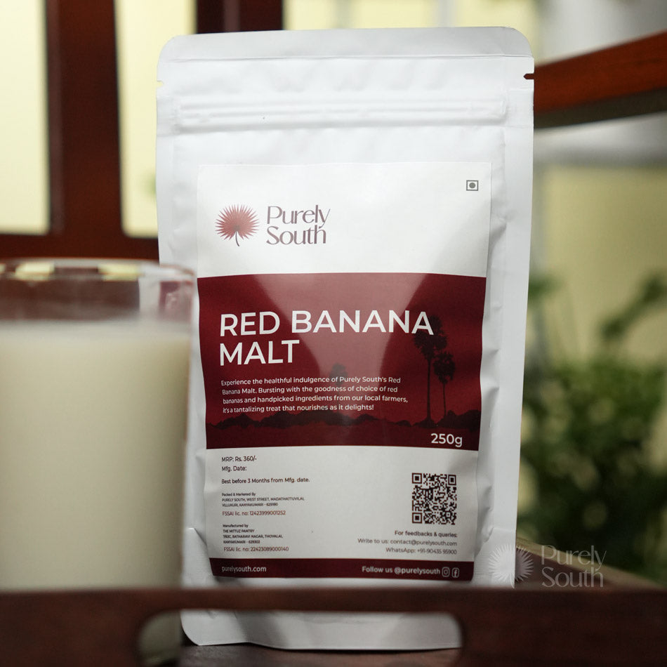 Red Banana Malt / Red Banana Milk Mix Powder