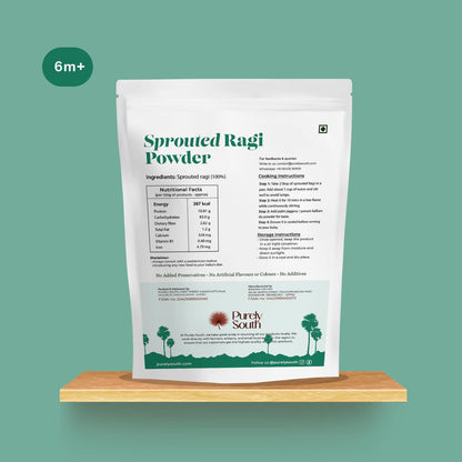 Sprouted Ragi Powder - Calcium Rich Superfood